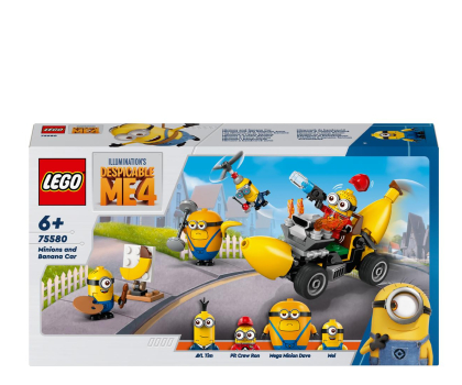 Klocki LEGO® LEGO Depicable me 75580 Minionki i bananowóz